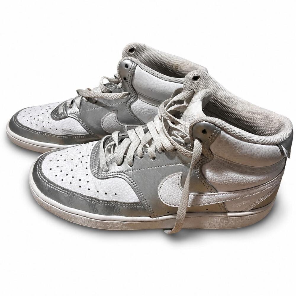 Nike SB Dunk Low Pro "Silver" sneakers Women sz 8.5